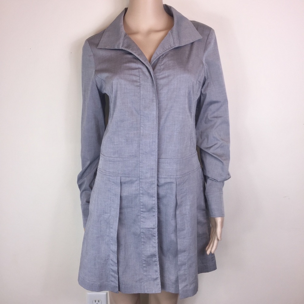 Etcetera Button Down Tunic W/ Split Front - image 1